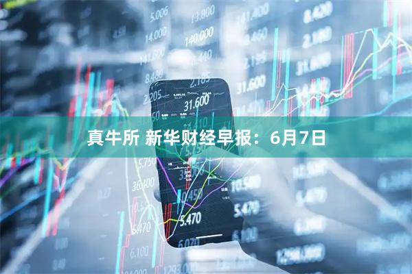 真牛所 新华财经早报：6月7日