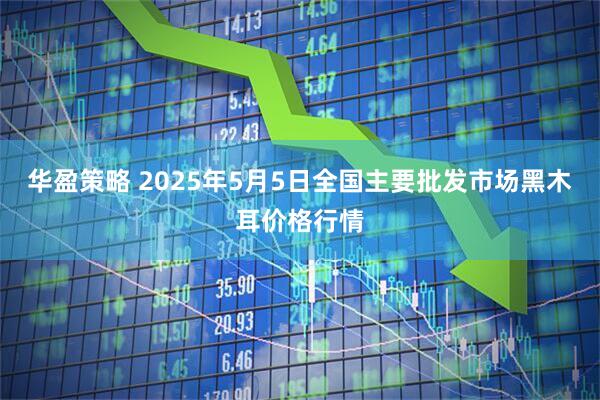 华盈策略 2025年5月5日全国主要批发市场黑木耳价格行情